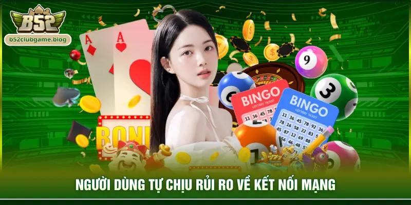 Người dùng tự chịu rủi ro về kết nối mạng